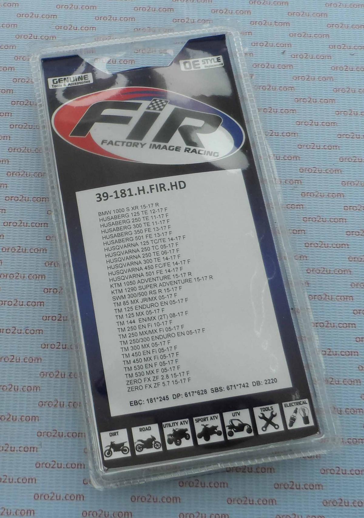 BRAKE PADS SINTERED METAL HD, MX-D EXTREME, DB2220.OR-D, BP022DDDB thumbnail 5