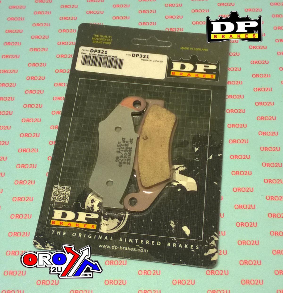 BRAKE PADS SINTERED DP BRAKES, DP321 Premium thumbnail 2