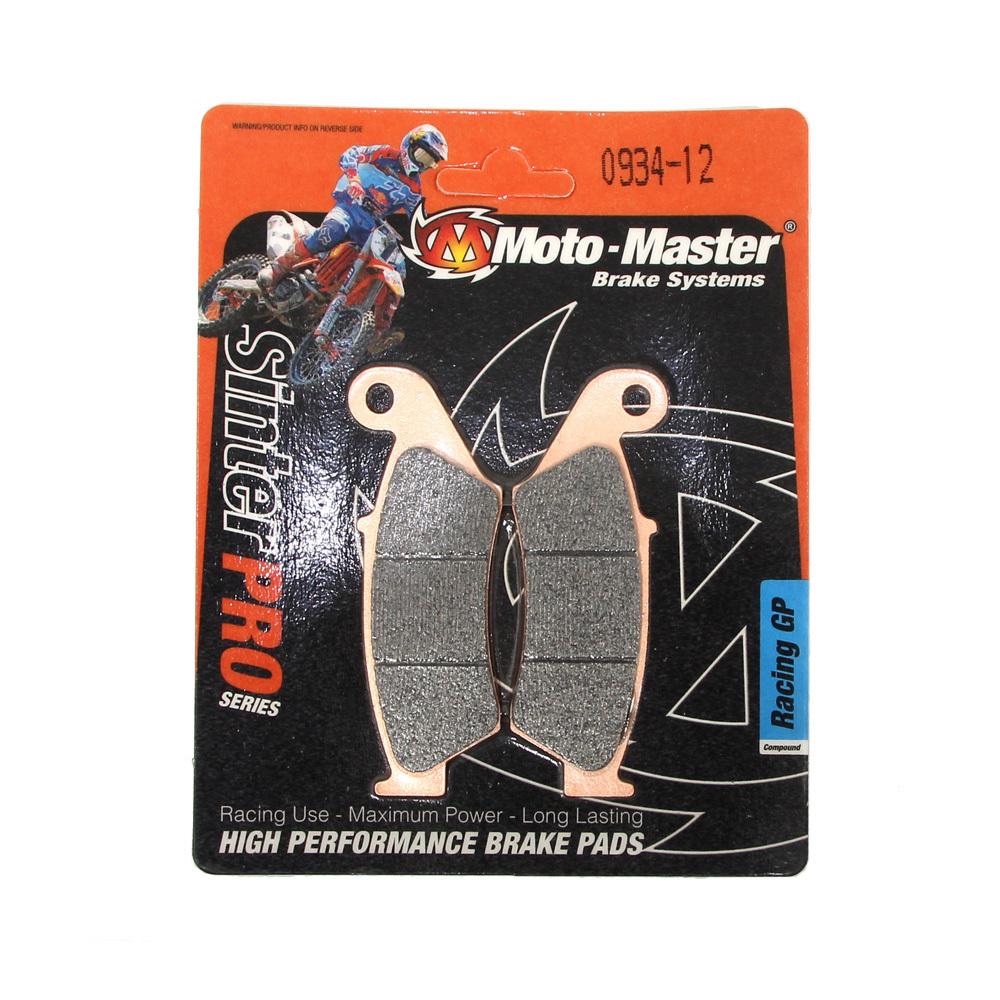 BRAKE PADS SINTERED RACING, MOTO-MASTER 093412, 39-185 image 1
