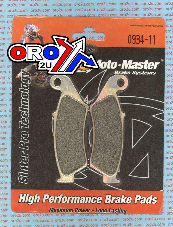 BRAKE PADS STD HON KAW YAM, MOTO-MASTER 093411 thumbnail 2