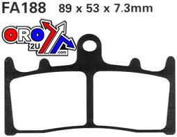 BRAKE PADS SINTERED METAL, SIFAM S1093N (FA188) thumbnail 2