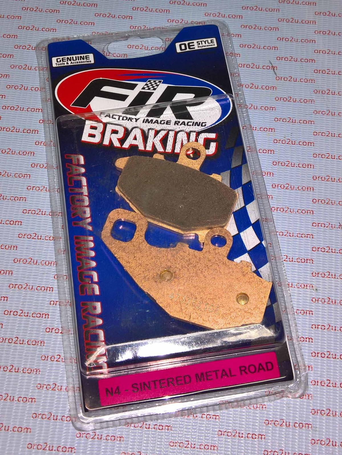 BRAKE PADS SINTERED METAL N4, HIGH FRICTION, BP108X00F thumbnail 2