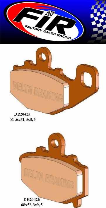 BRAKE PADS SINTERED METAL N4, HIGH FRICTION, BP108X00F thumbnail 3