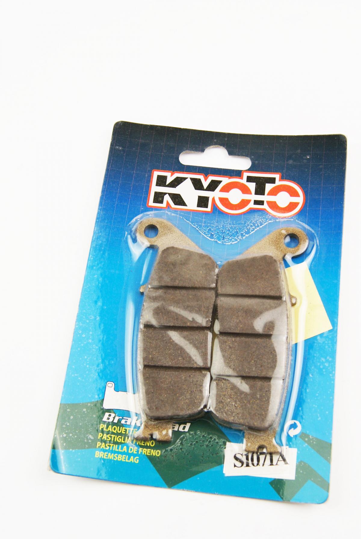 BRAKE PADS SEMI-METAL, KYOTO S1071 (FA196) image 1