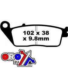 BRAKE PADS SEMI-METAL, KYOTO S1071 (FA196) thumbnail 3