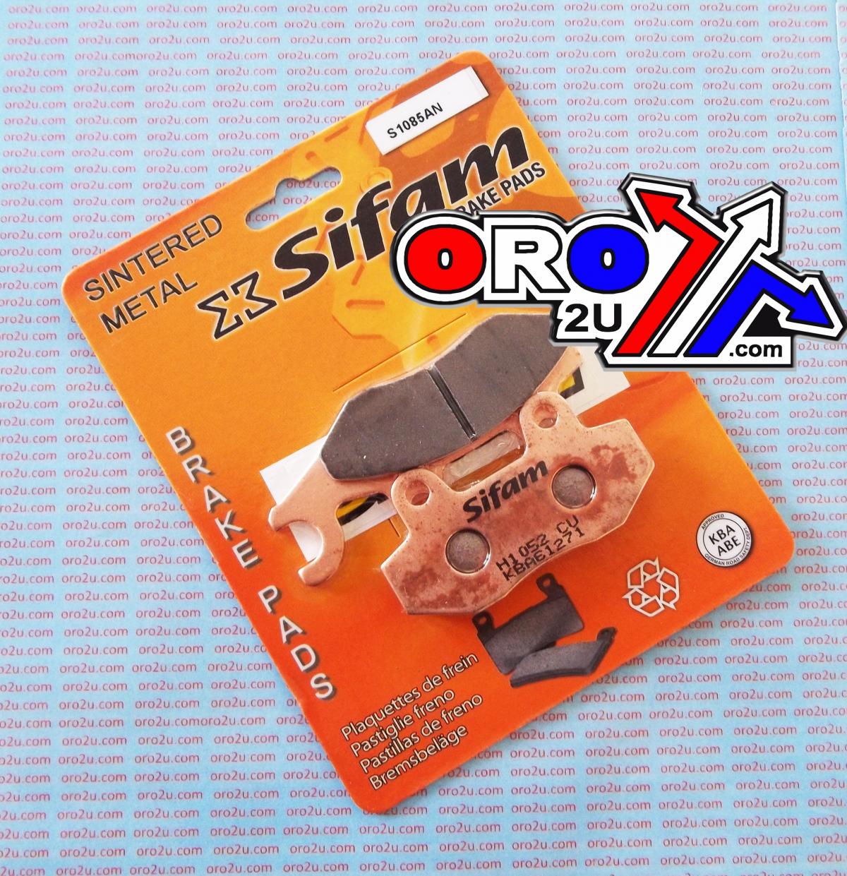 BRAKE PADS SINTERED METAL, SIFAM S1085AN (FA197HH) image 1
