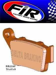 BRAKE PADS SEMI-METALLIC SM thumbnail 2