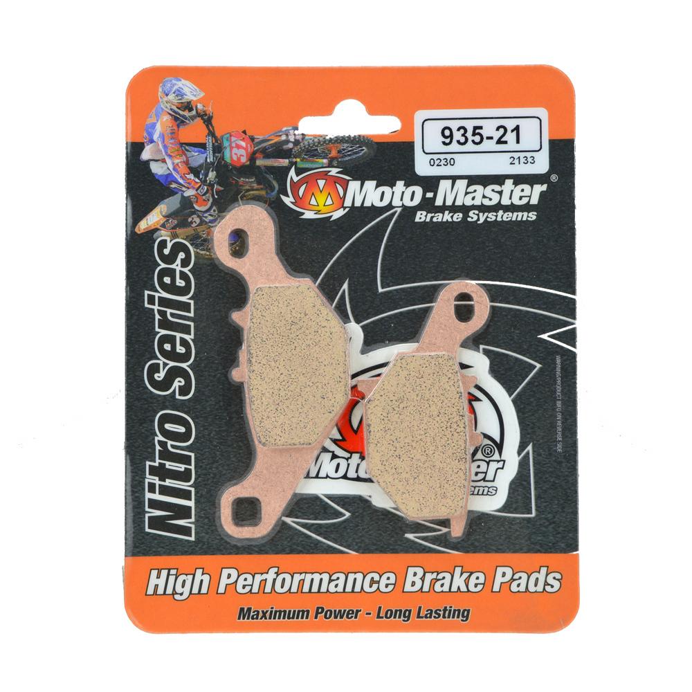 BRAKE PADS SINTERED NITRO, MOTO-MASTER 093521, 39-230 image 1