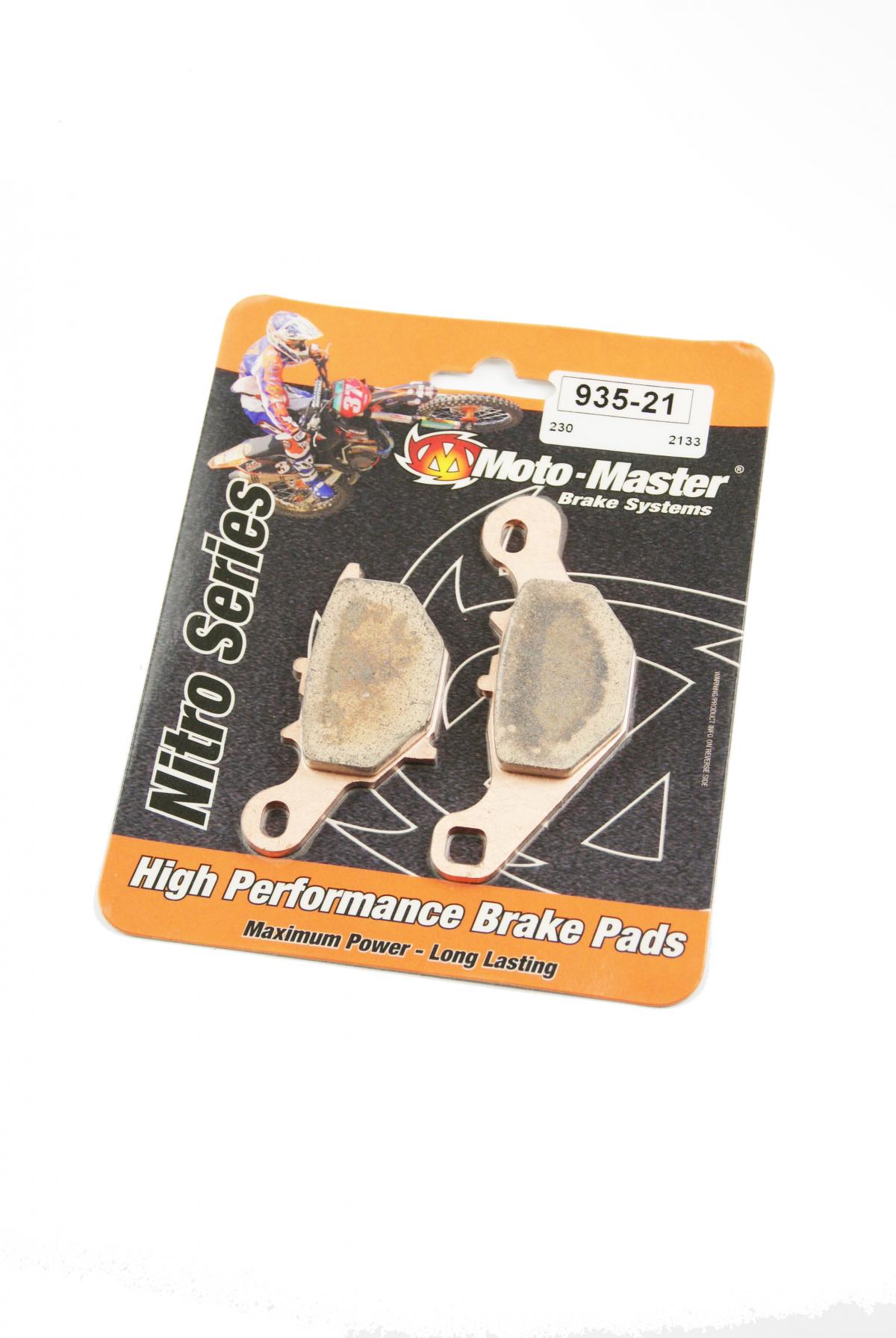 BRAKE PADS SINTERED NITRO, MOTO-MASTER 093521, 39-230 thumbnail 2