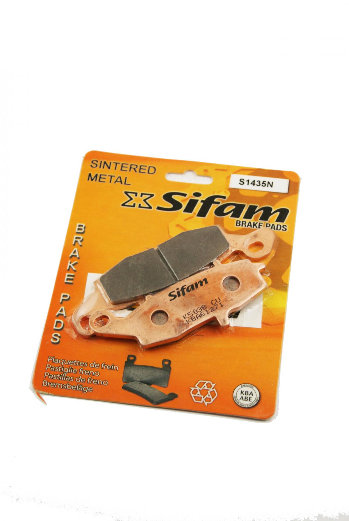 BRAKE PADS SINTERED METAL, SIFAM S1435N (FA231) image 1