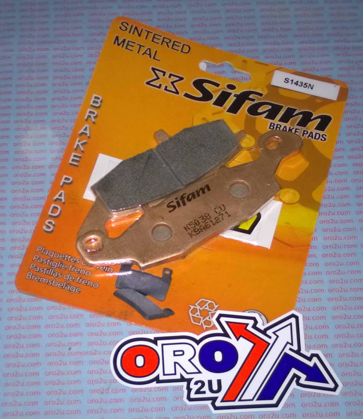 BRAKE PADS SINTERED METAL, SIFAM S1435N (FA231) thumbnail 2