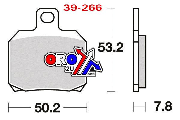 BRAKE PADS SINTERED METAL, SIFAM S1110N (FA266) thumbnail 3