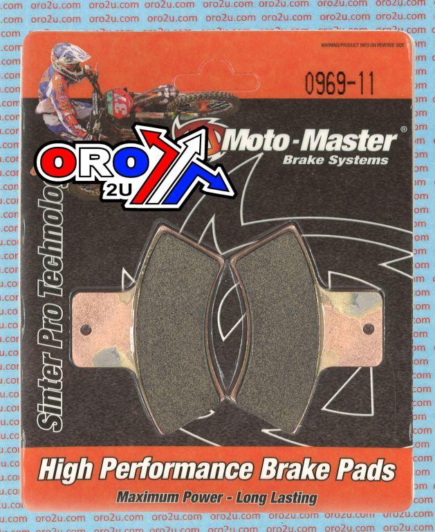 BRAKE PADS MOTO-MASTER 096911 thumbnail 2
