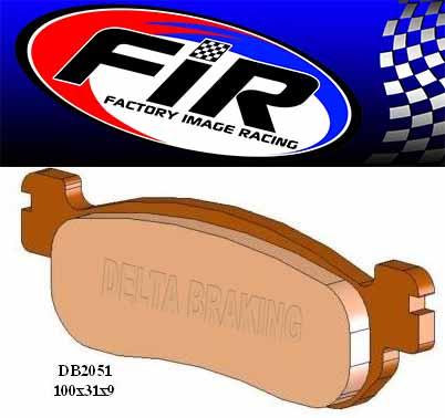 BRAKE PADS SINTERED METAL N4 DB2051.RD-ER thumbnail 2