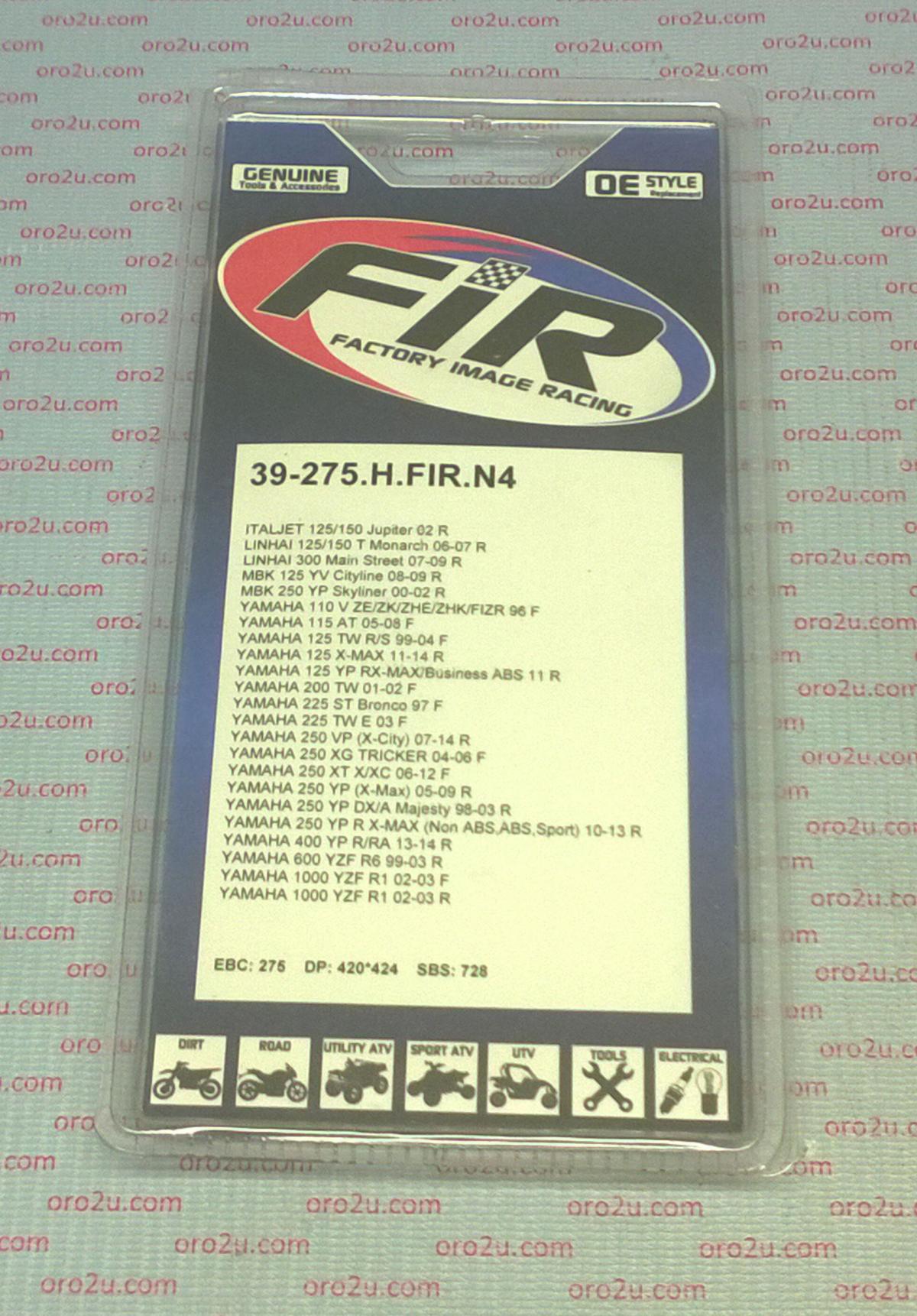 BRAKE PADS SINTERED METAL N4 DB2051.RD-ER thumbnail 9