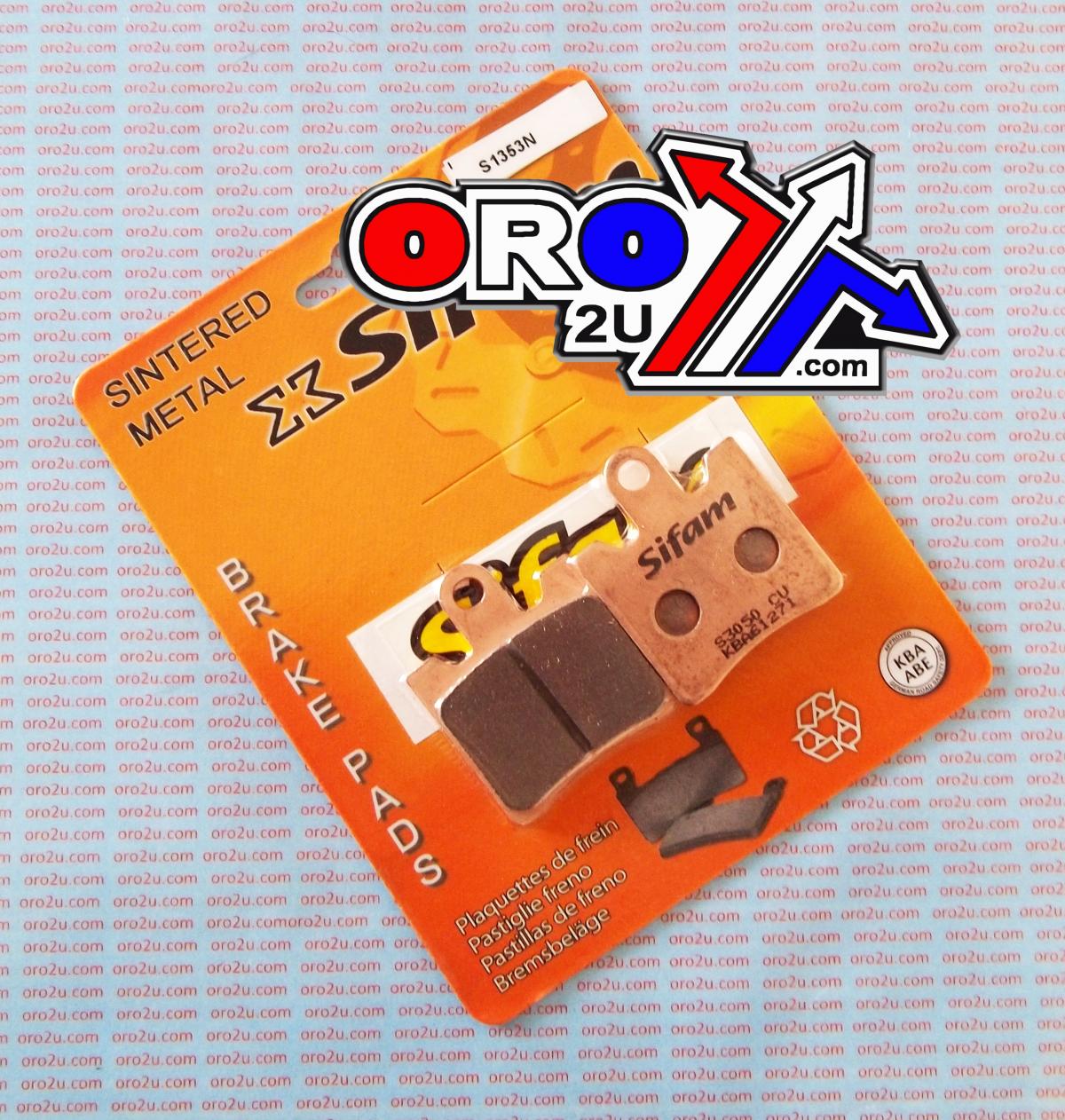 BRAKE PADS SINTERED METAL, SIFAM S1353N (FA283HH) thumbnail 2
