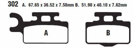 BRAKE PADS SINTERED DP BRAKES, DP328 Premium thumbnail 3