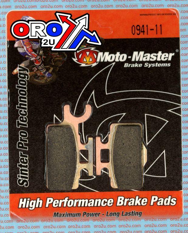 BRAKE PADS STD MOTO-MASTER, SEMI-METALLIC STD 094111 thumbnail 3