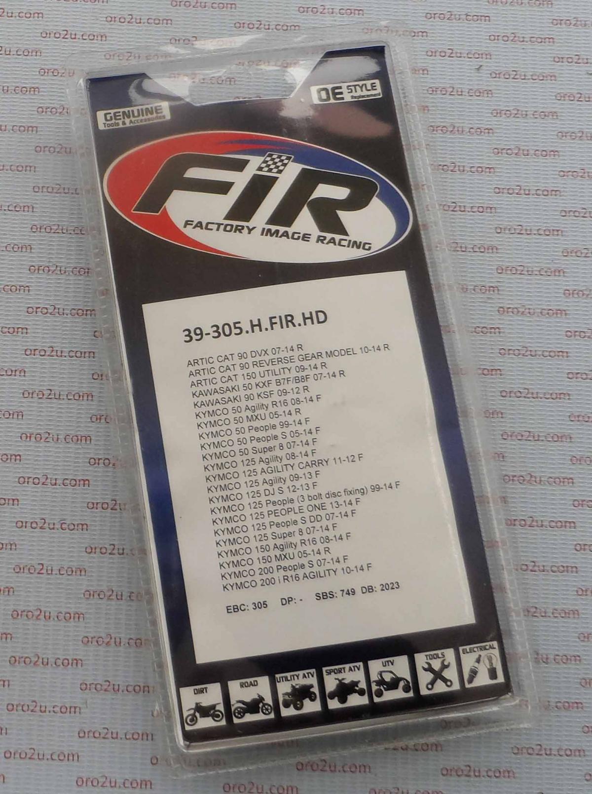 BRAKE PADS SINTERED METAL HD, QD-D EXTREME, DB2023 QD-D thumbnail 3