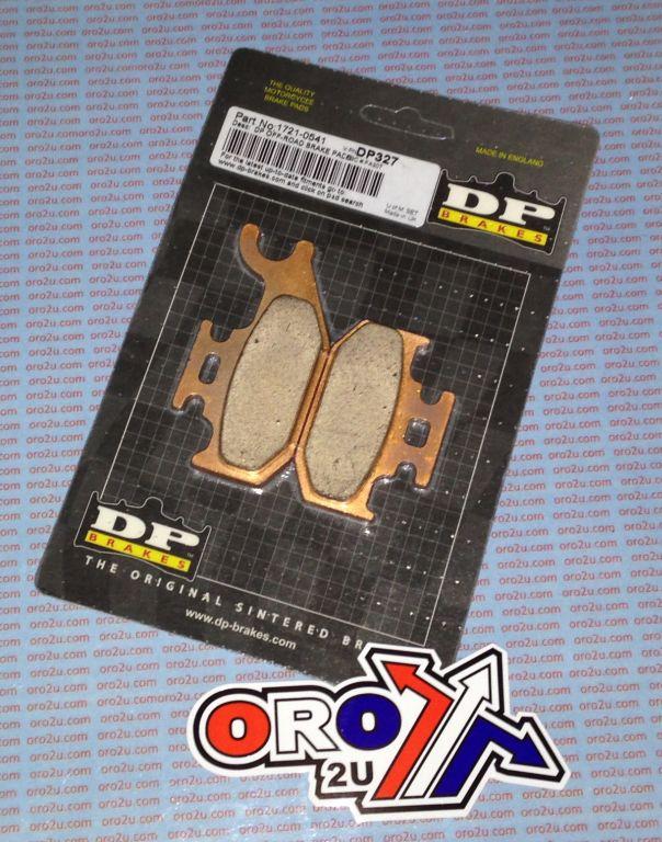 BRAKE PADS SINTERED DP BRAKES, DP327 BRAKES Premium Sintered, 41-327.H.DP thumbnail 2