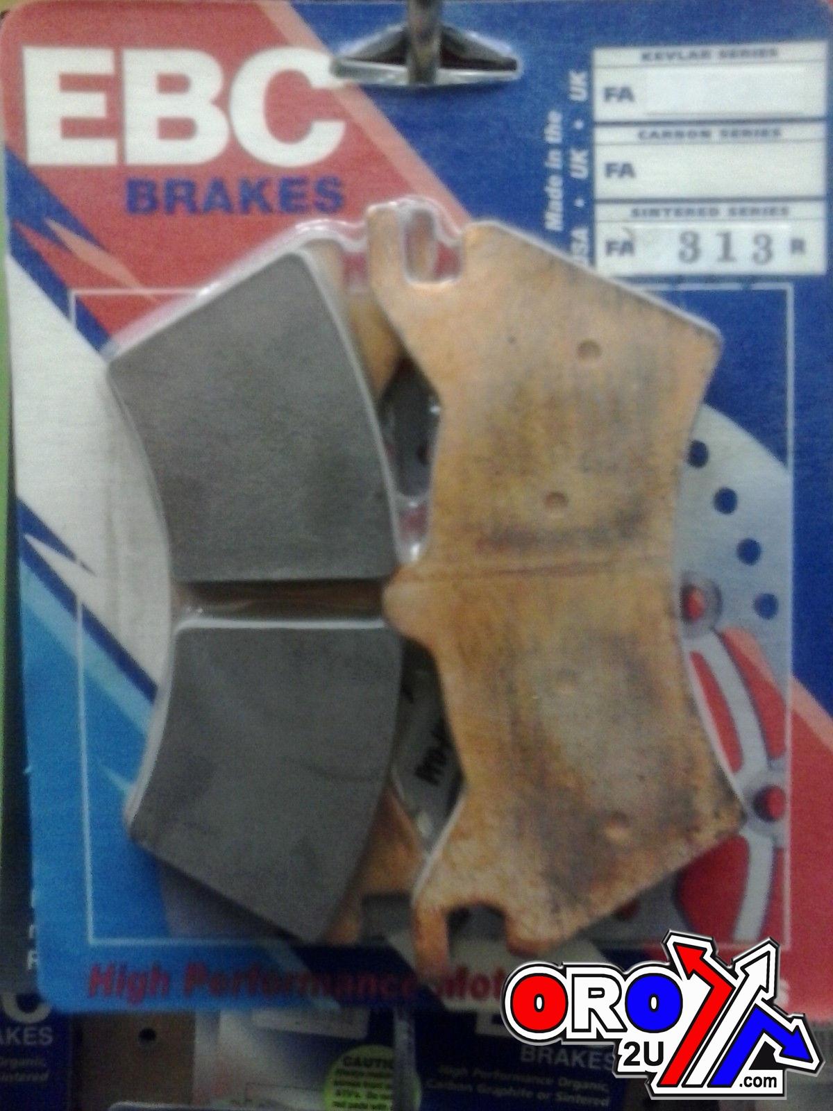 BRAKE PADS SINTERED METAL GOLD, FA313R EBC thumbnail 2