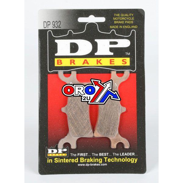 BRAKE PADS DP BRAKES HARD, DP932 Premium Sintered, 39-314 thumbnail 2