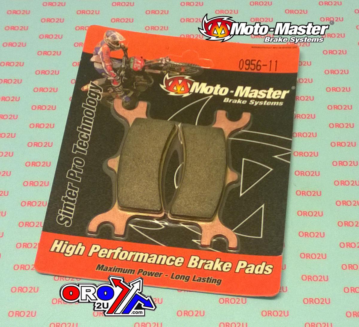 BRAKE PADS MOTO-MASTER, SEMI-METALLIC STD 095611 thumbnail 2