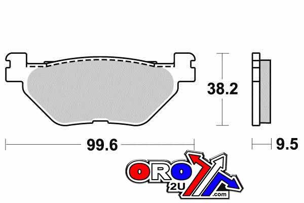 BRAKE PADS DISC SINTERED METAL, SIFAM S1269AN (FA319/2) THICKNESS 9.50mm, 39-319/2 FA319/2 thumbnail 2