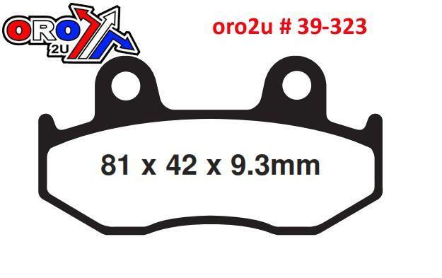 BRAKE PADS DP BRAKES HARD, DP966 Premium Sintered thumbnail 3