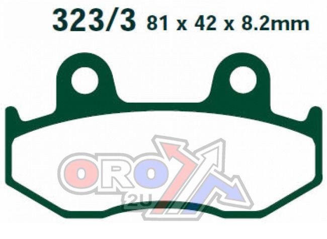 BRAKE PADS SINTERED NITRO, MOTO-MASTER 090421, 39-323 thumbnail 2