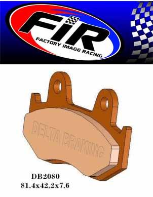 BRAKE PADS MINERAL ORGANIC M DB2080-M thumbnail 2