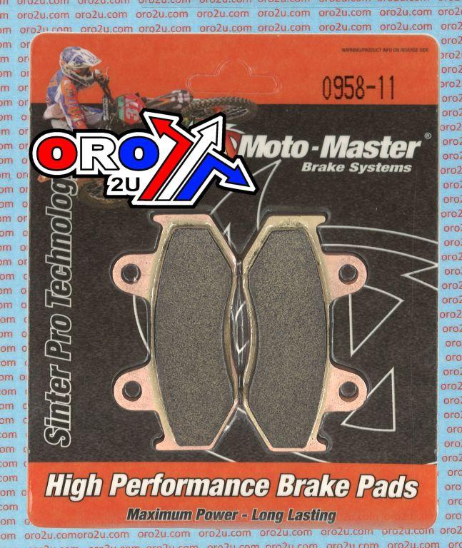 BRAKE PADS SEMI-METAL YAM/SUZ, MOTO-MASTER 095811 thumbnail 3
