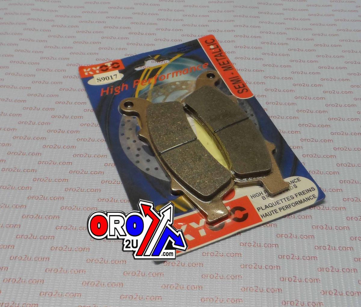BRAKE PADS STD SEMI-METAL, KYOTO S9017 BLACK (EBC FA324) thumbnail 3