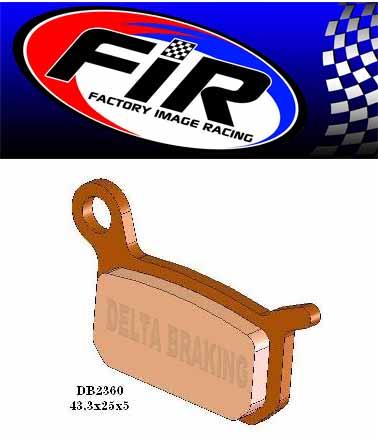 BRAKE PADS SEMI-METALLIC SM DB2360 SEMI thumbnail 2