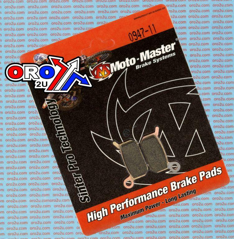 BRAKE PADS STD MOTO-MASTER, SEMI-METALLIC STD 094711 thumbnail 3