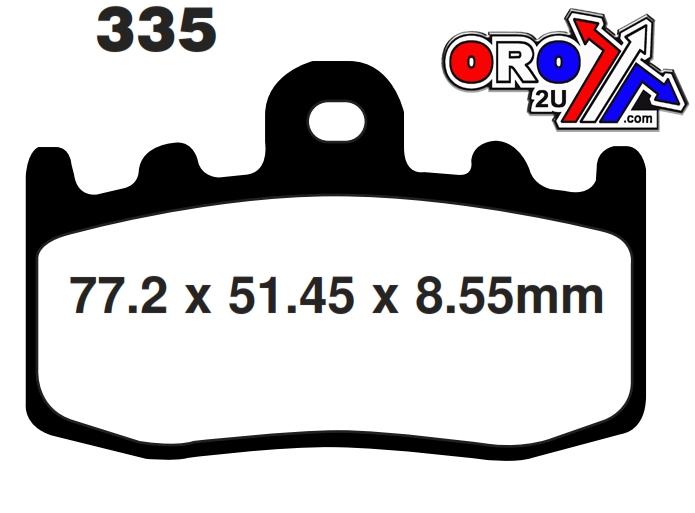 BRAKE PADS SINTERED METAL N4, RD-N4 DB2095 thumbnail 4