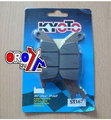 BRAKE PADS STD SEMI-METAL, KYOTO S1167 (EBC FA343) BLACK thumbnail 3