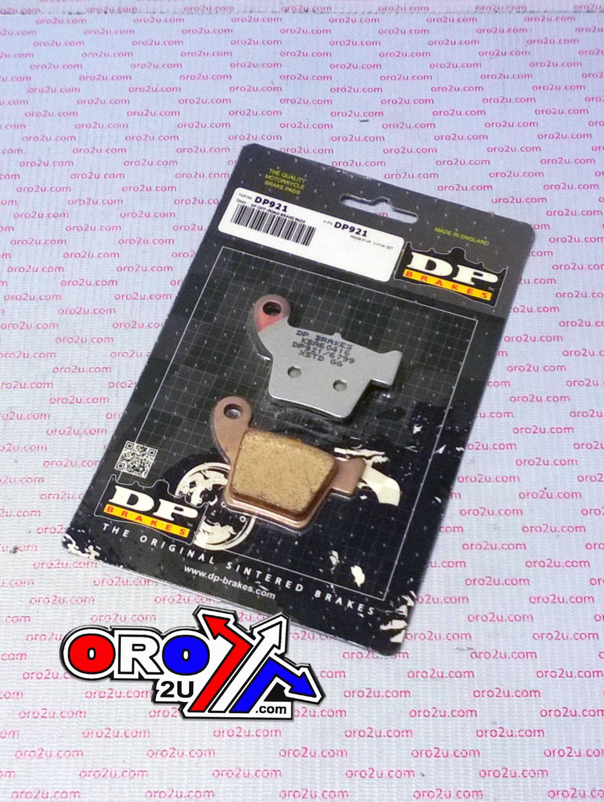 BRAKE PADS SINTERED DP BRAKES, DP921 Premium 41-921.H_DP thumbnail 2
