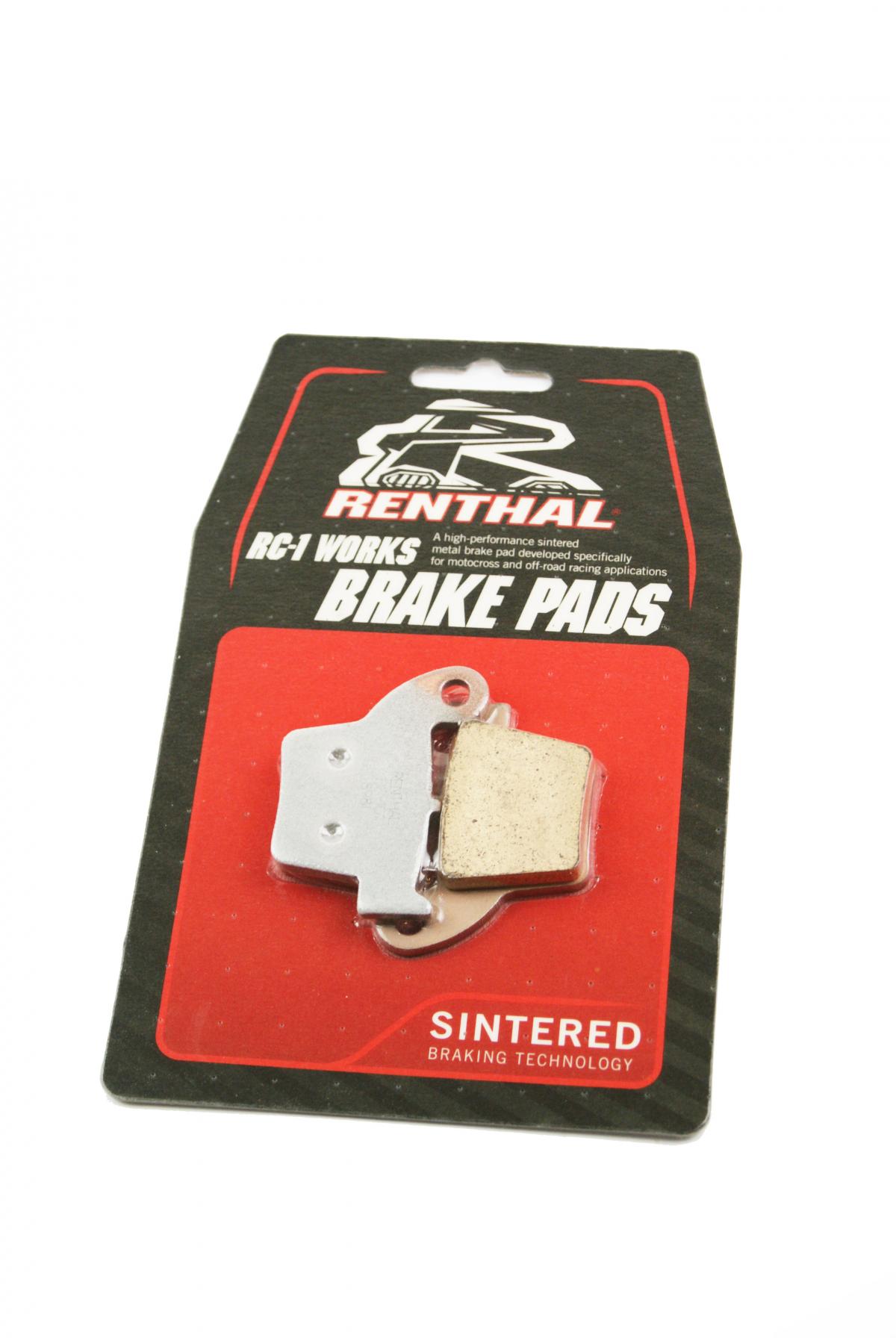 BRAKE PADS SINTERED RC-1, RENTHAL BP-101, 41-921.H.REN, 39-346, DP101 image 1
