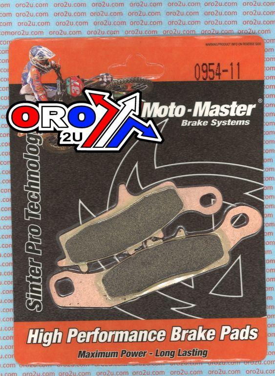BRAKE PADS STD MOTO-MASTER, SEMI-METALLIC STD 095411 thumbnail 3