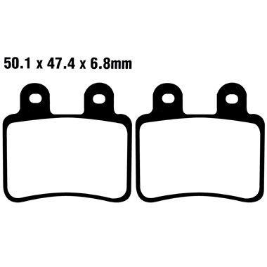 BRAKE PADS SINTERED METAL EBC, EBC FA350HH, 39-350 thumbnail 2