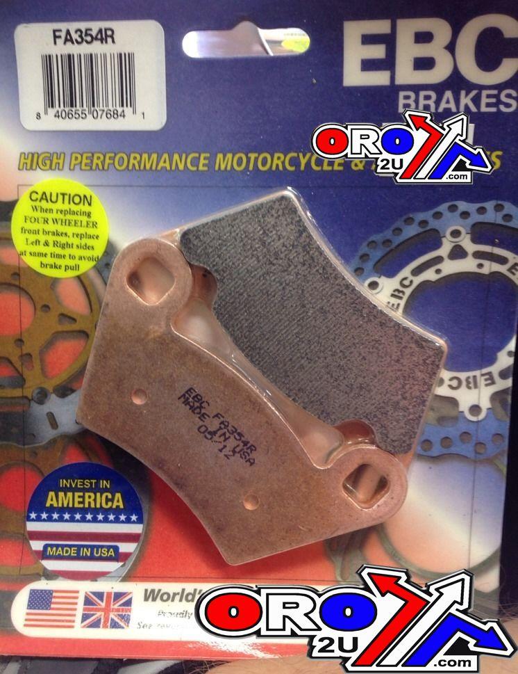 BRAKE PADS SINTERED FA354R EBC, POLARIS 1910514, 2202413, 39-354 thumbnail 3