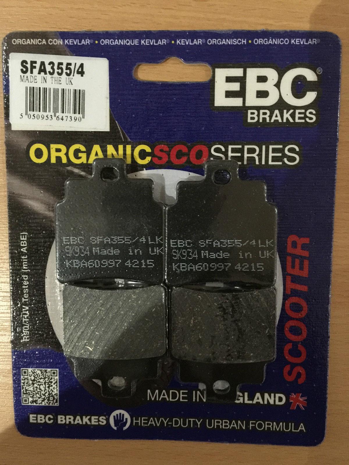 BRAKE PADS SET 4 FA355/4 EBC, EBC REAR BRAKE PADS thumbnail 3