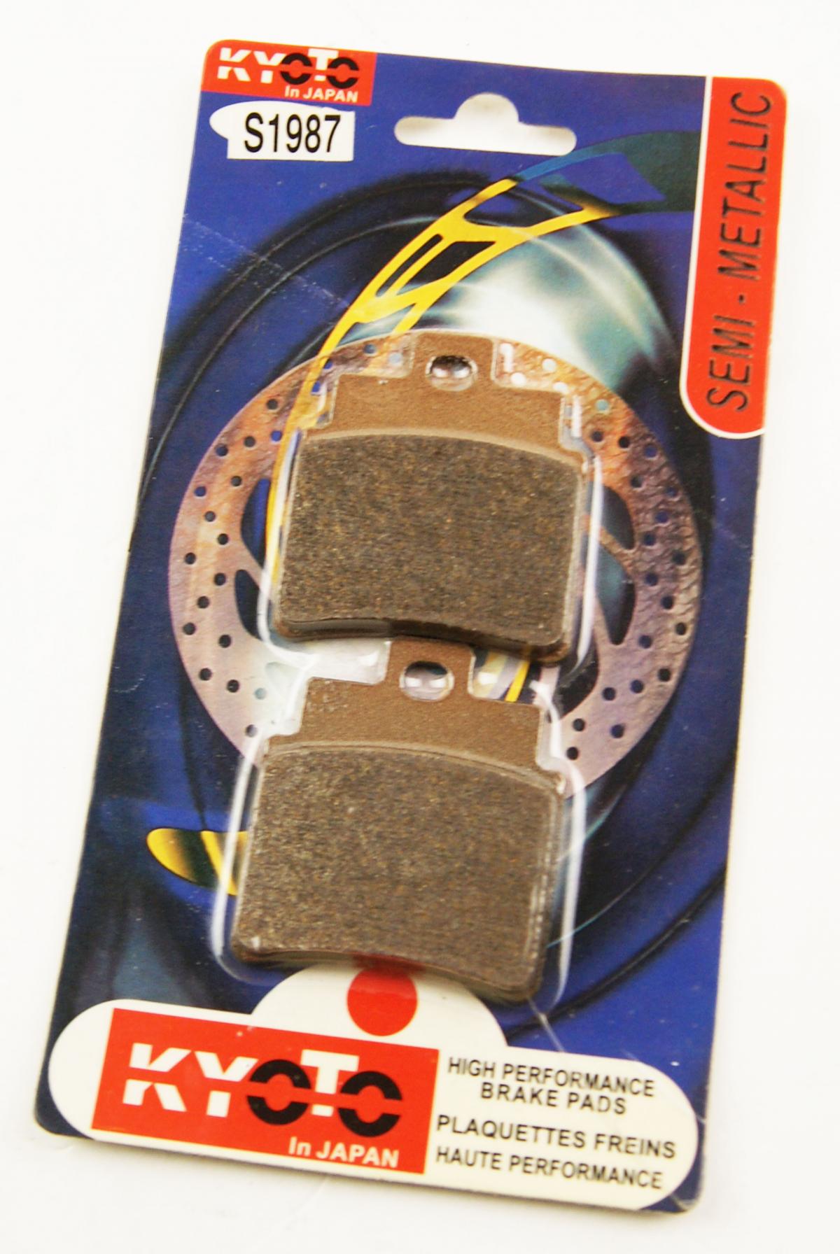 BRAKE PADS SEMI METALLIC, KYOTO S1987 (EBC FA355 VD987), 39-355 image 1