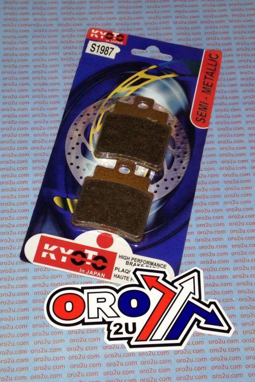 BRAKE PADS SEMI METALLIC, KYOTO S1987 (EBC FA355 VD987), 39-355 thumbnail 3