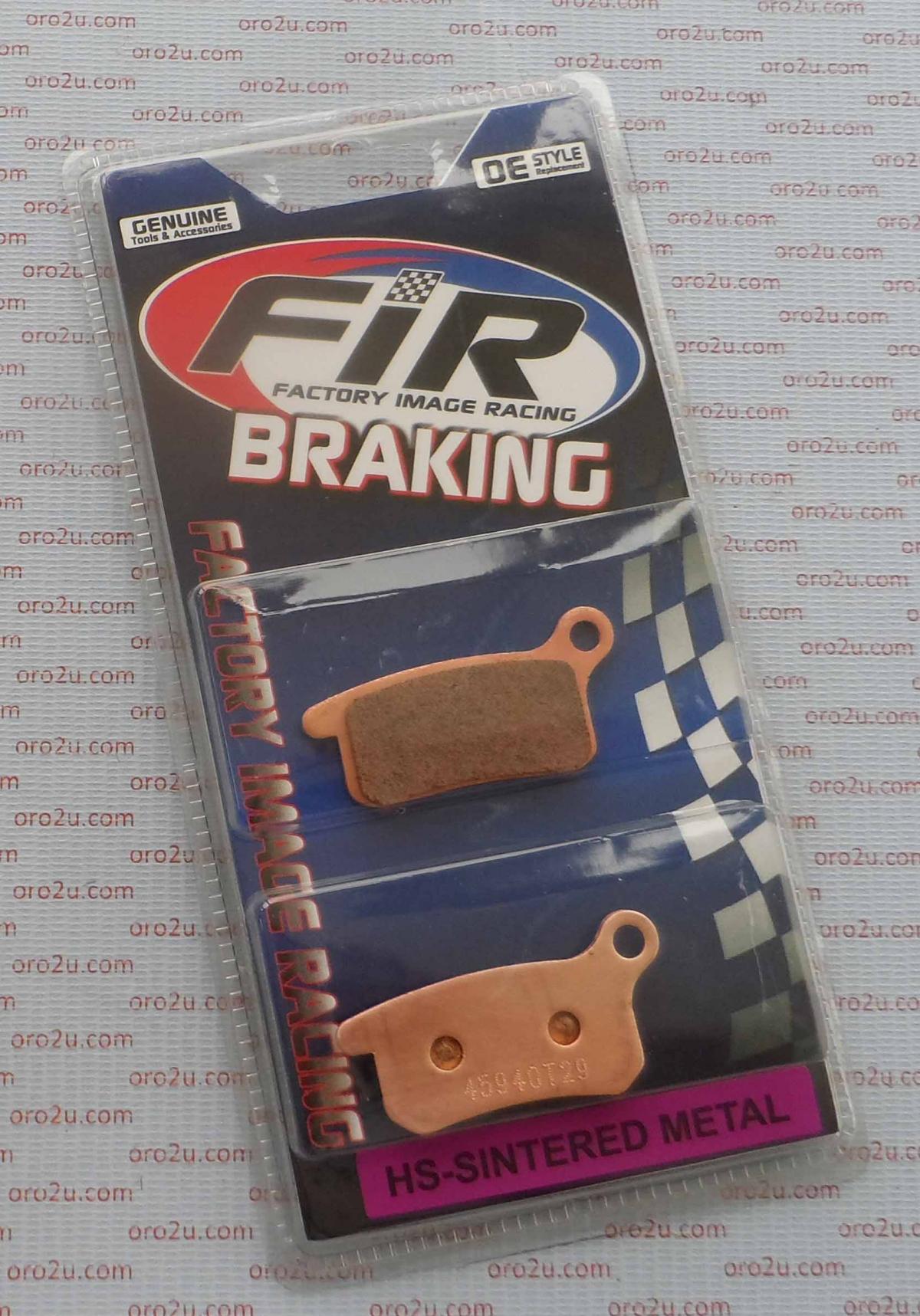 BRAKE PADS SINTERED METAL HS, MX-N HIGH FRICTION thumbnail 2