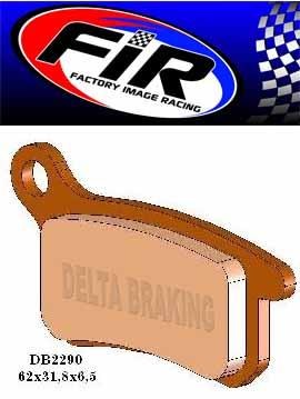 BRAKE PADS SINTERED METAL HS, MX-N HIGH FRICTION thumbnail 3