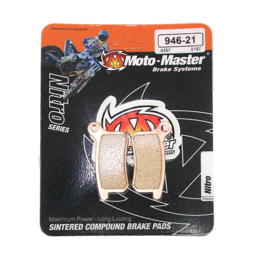 BRAKE PADS SINTERED NITRO, MOTO-MASTER 094621, 39-357 image 1