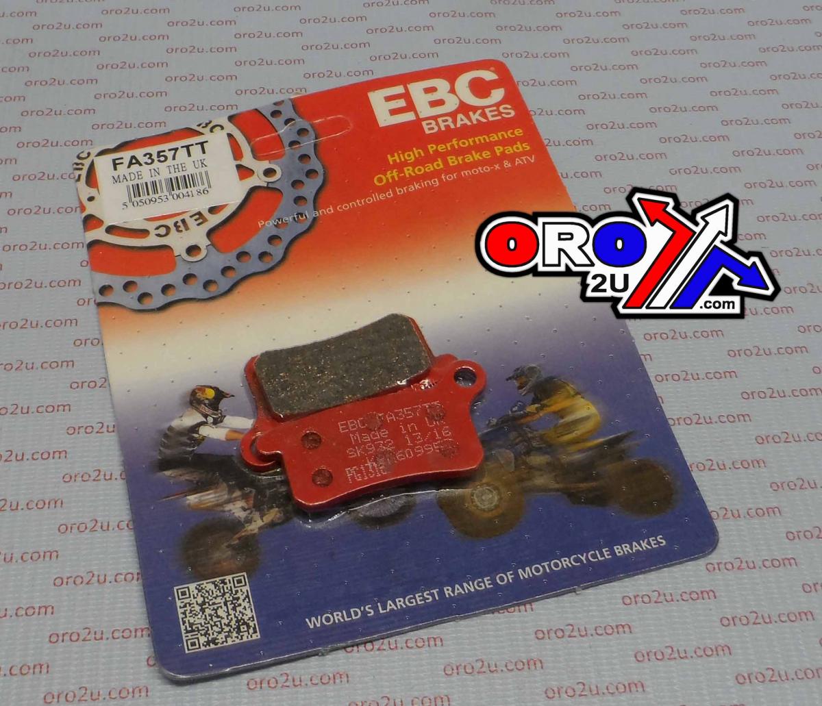 BRAKE PADS STD EBC FA357TT thumbnail 2