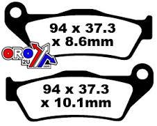 BRAKE PADS SINTERED METAL, SIFAM S1082N (FA363) thumbnail 2
